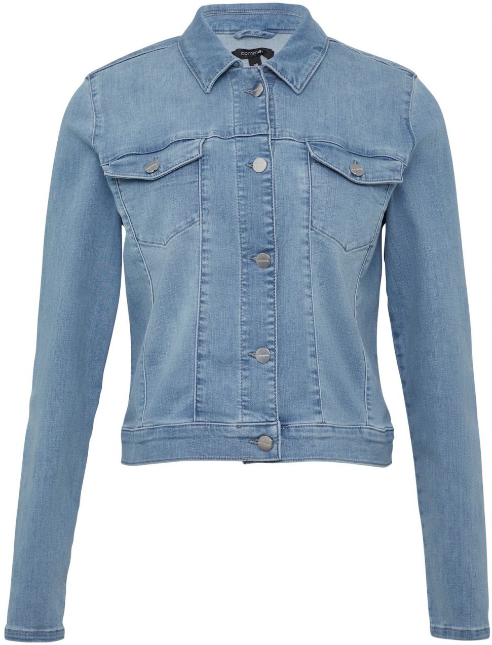 COMMA Prechodná bunda  modrá denim