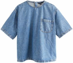 Next Blúzka  modrá denim
