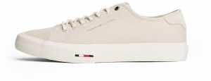TOMMY HILFIGER Nízke tenisky  kapučíno