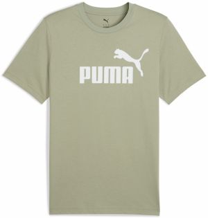 PUMA Funkčné tričko 'Ess No. 1'  pastelovo zelená / biela