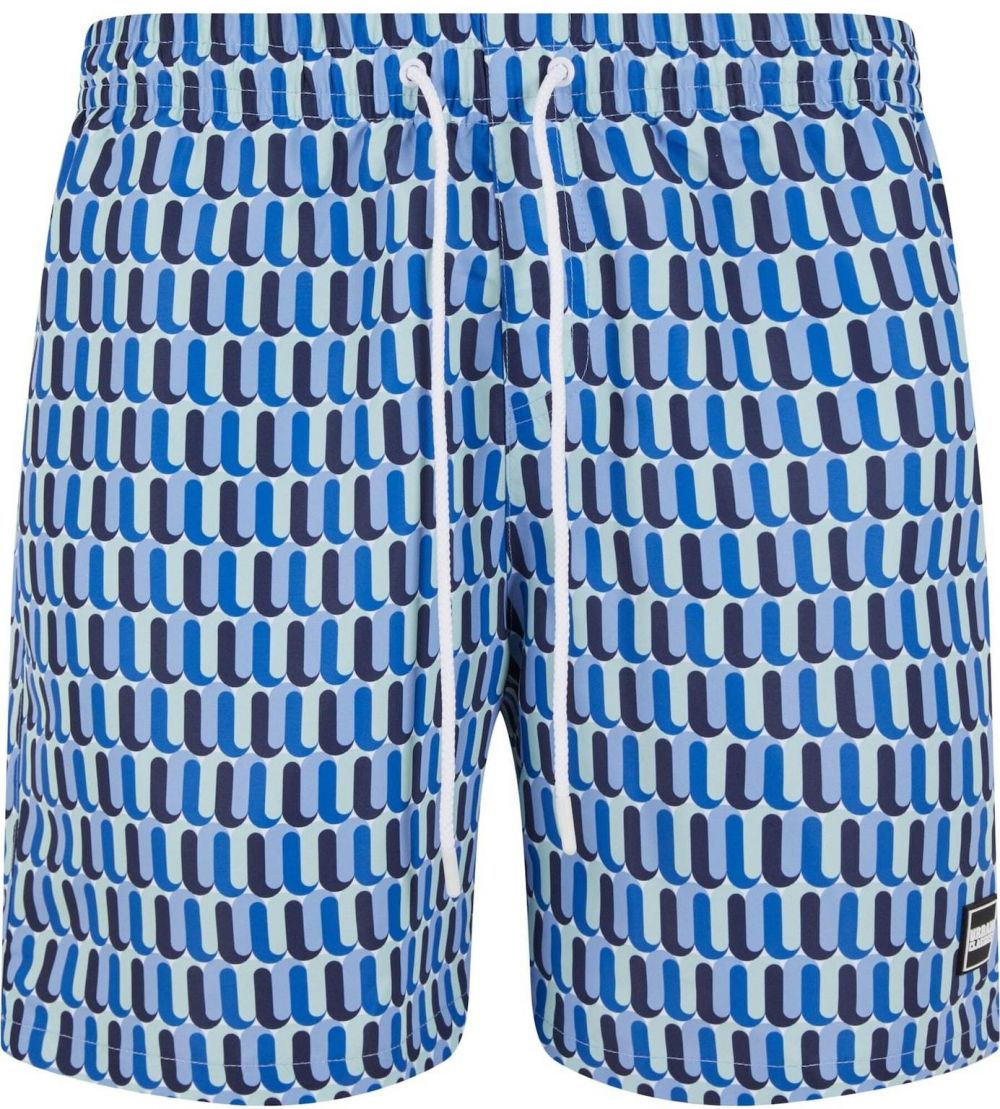Urban Classics Plavecké šortky  sivá / kaki / olivová