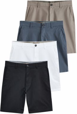 Next Chino nohavice  námornícka modrá / sivobéžová / čierna / biela