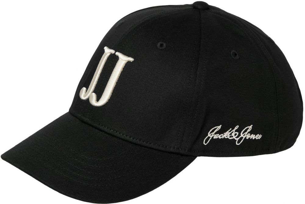 JACK & JONES Čiapka  šampanské / čierna