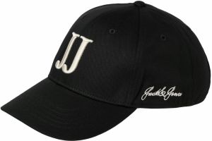 JACK & JONES Čiapka  šampanské / čierna