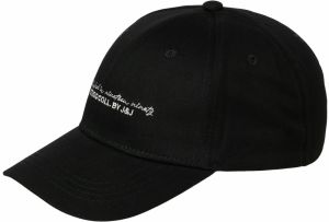 JACK & JONES Čiapka 'JACBASE RIKKIE'  čierna / biela