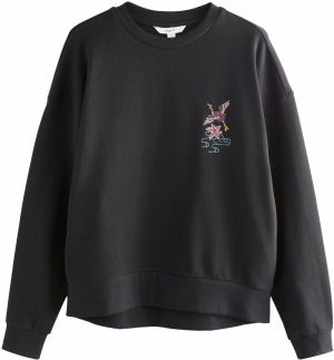 Next Mikina  tyrkysová / žltá / antracitová / biela