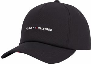 TOMMY HILFIGER Čiapka 'FOUNDATION'  červená / čierna / biela