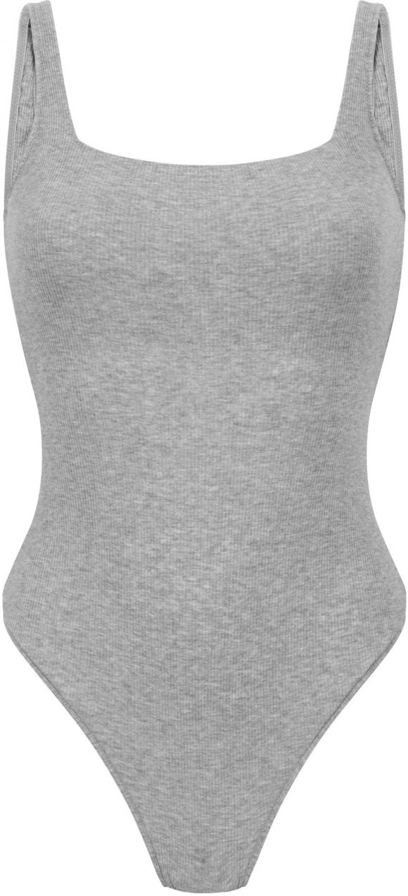 Hunkemöller Body  sivá melírovaná