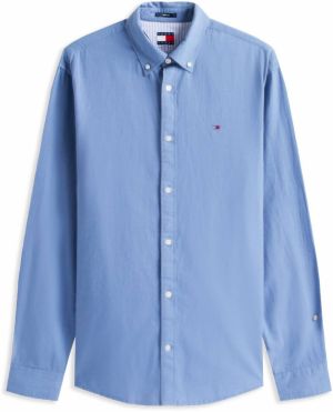Tommy Jeans Košeľa  modrá denim