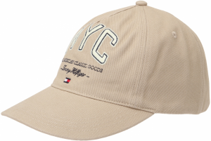TOMMY HILFIGER Čiapka  slonová kosť / kaki / čierna