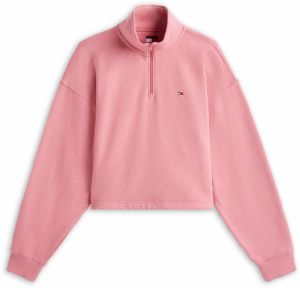 Tommy Jeans Mikina  ružová