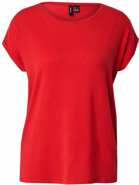 VERO MODA Tričko 'VMAVA'  červená