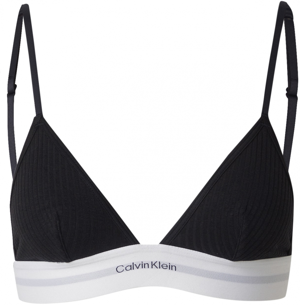 Calvin Klein Underwear Podprsenka  svetlosivá / čierna / biela