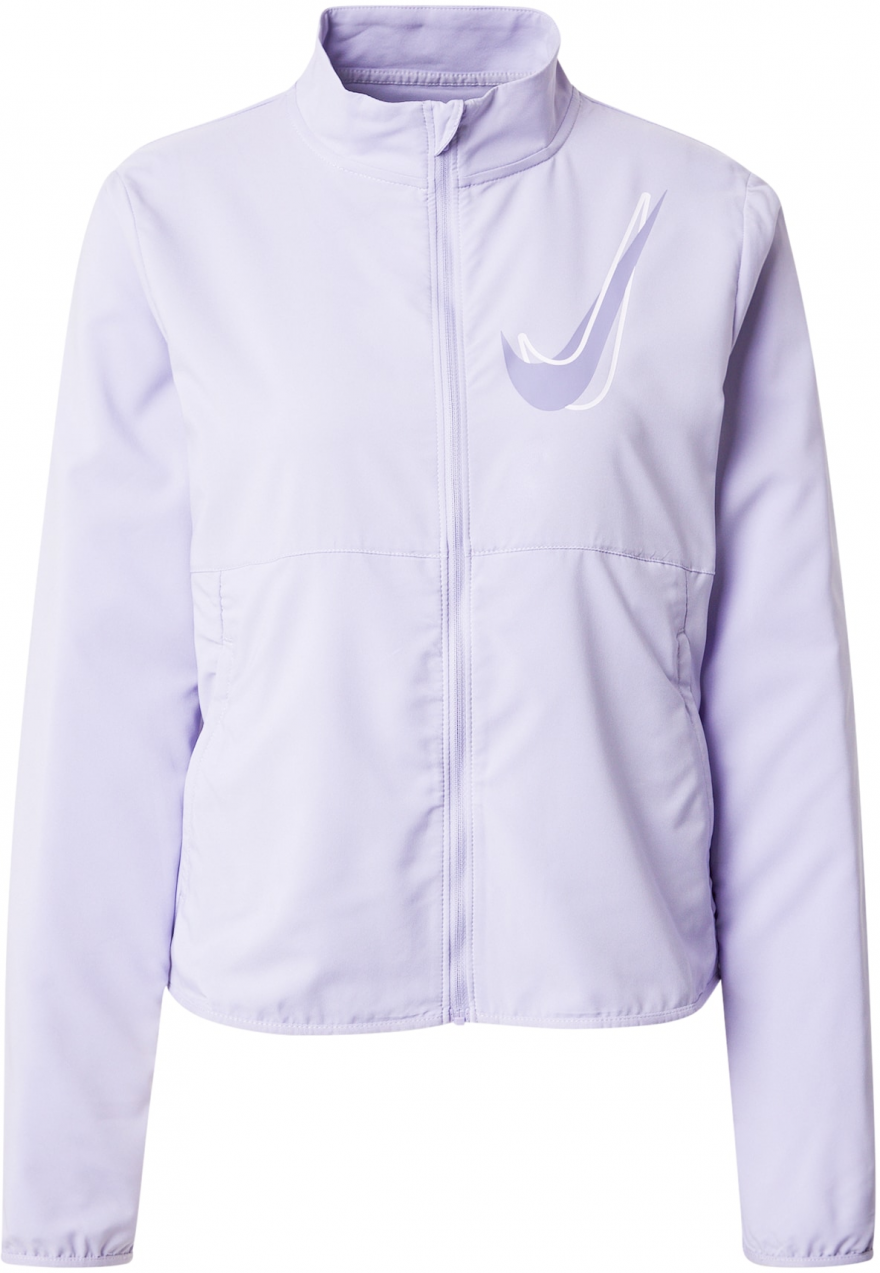 NIKE Športová bunda 'SWSH'  fialová / svetlofialová / biela