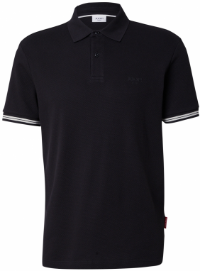 JOOP! Jeans Tričko '17Amare'  čierna / biela