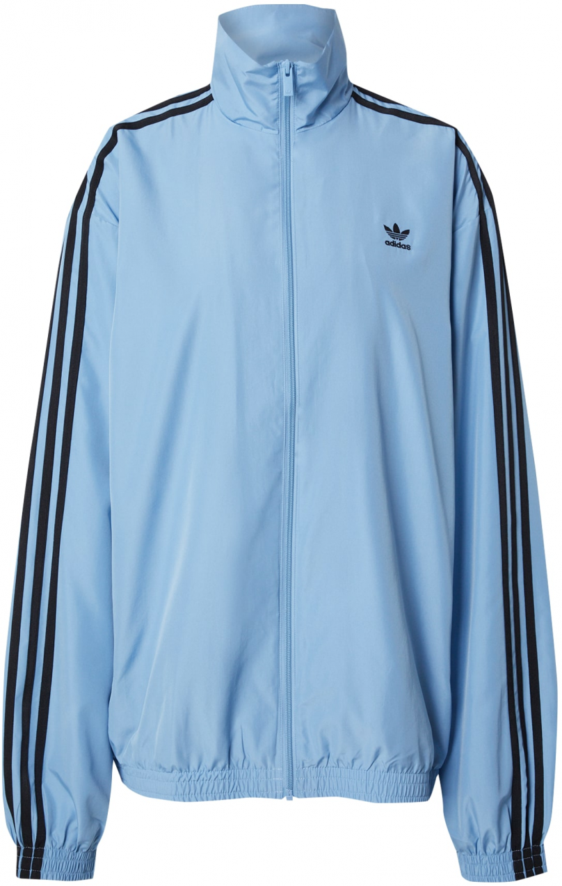 ADIDAS ORIGINALS Prechodná bunda 'Adilenium Season 3'  svetlomodrá / čierna