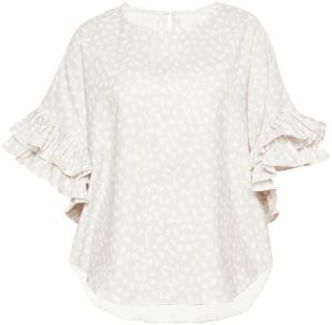 FELIPA Blúzka  kapučíno / biela