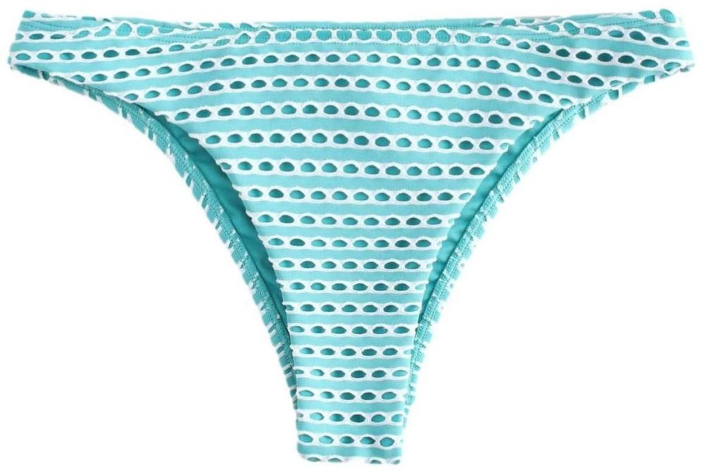 Next Bikinové nohavičky  tyrkysová / biela