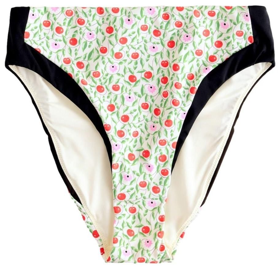 Next Bikinové nohavičky 'Cath Kidston'  nebielená / zelená / červená / čierna