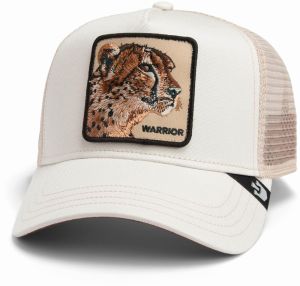 GOORIN Bros. Čiapka 'The Warrior Cheetah'  svetlobéžová / hnedá / čierna