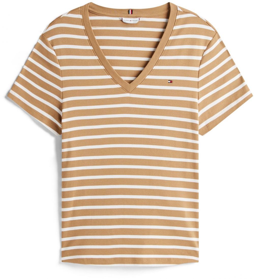 Tommy Hilfiger Curve Tričko  brokátová / biela