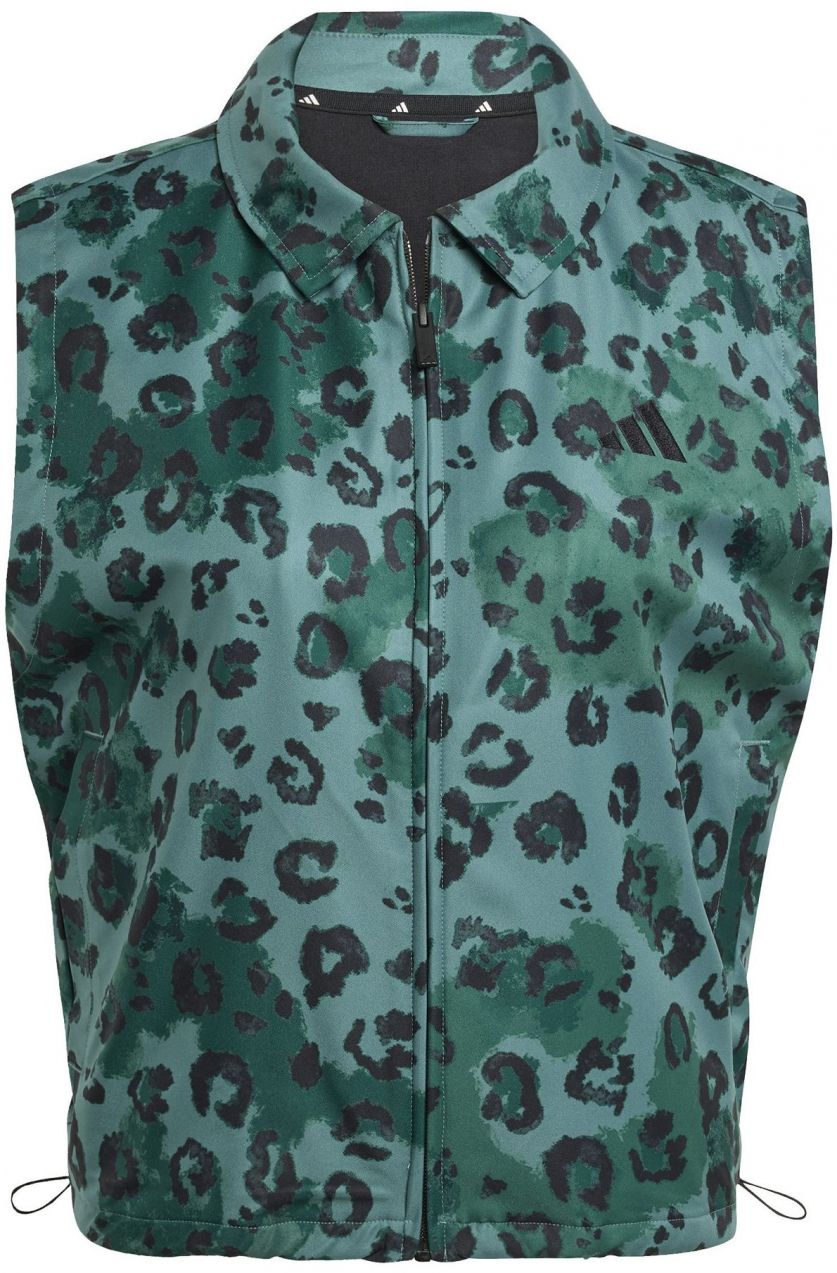 ADIDAS SPORTSWEAR Športová vesta  zelená / pastelovo zelená / čierna