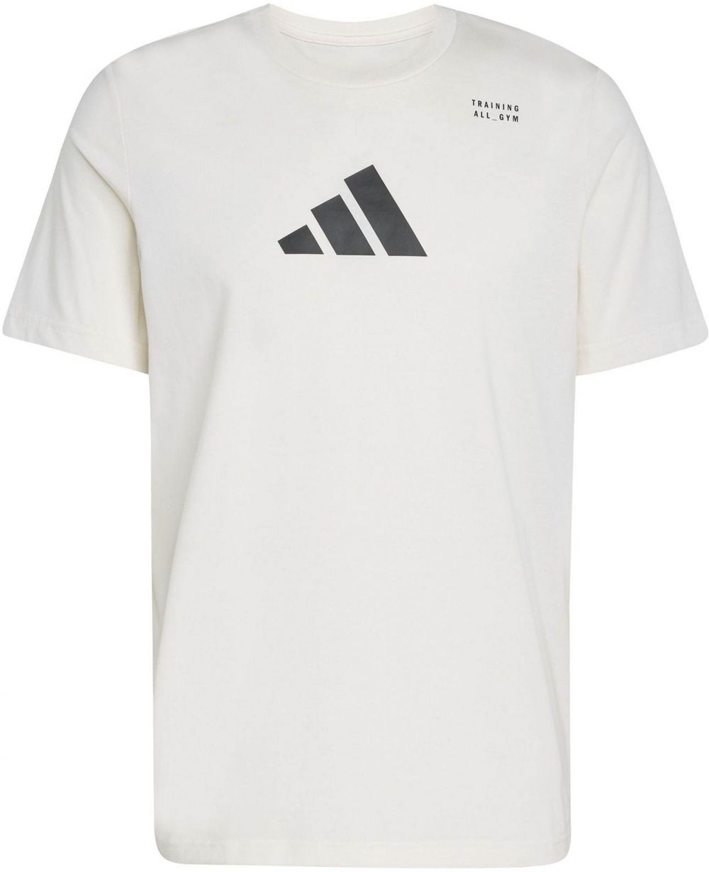ADIDAS PERFORMANCE Funkčné tričko  čierna / biela