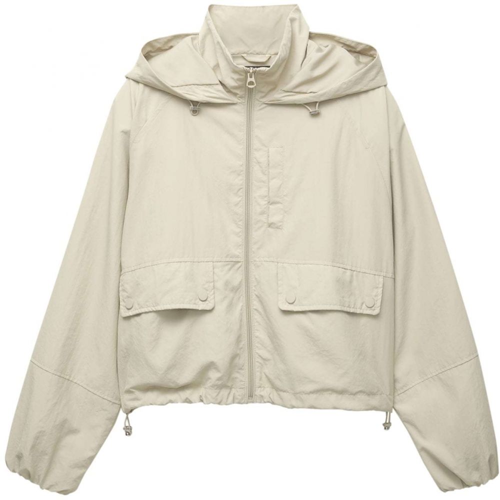 Pull&Bear Prechodná bunda  kaki
