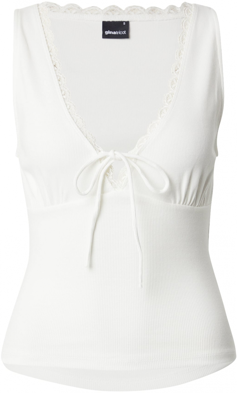 Gina Tricot Top  biela