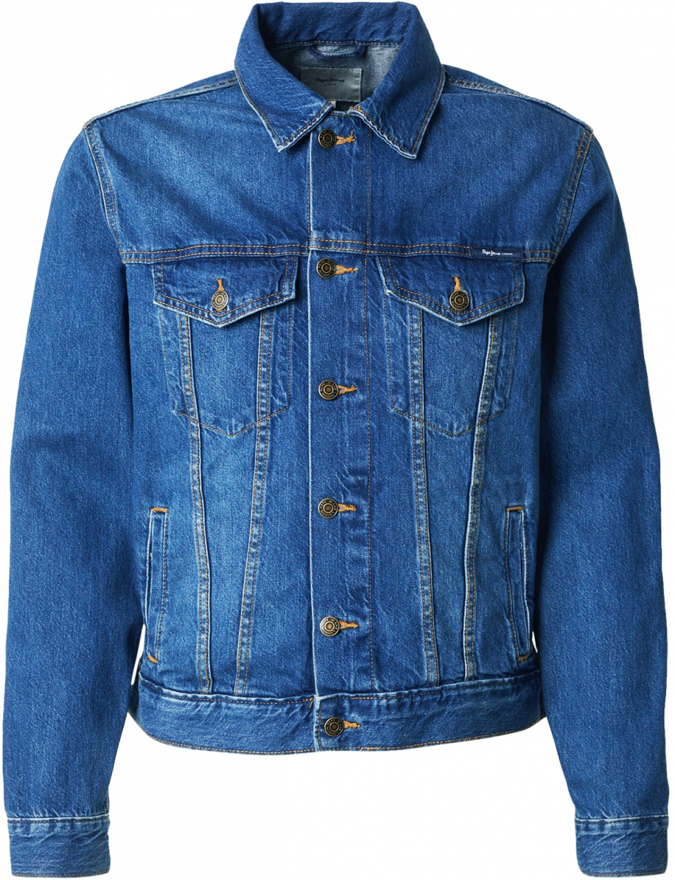 Pepe Jeans Prechodná bunda  modrá denim