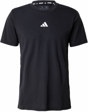 ADIDAS PERFORMANCE Športové nohavice 'Designed for Training'  čierna / biela