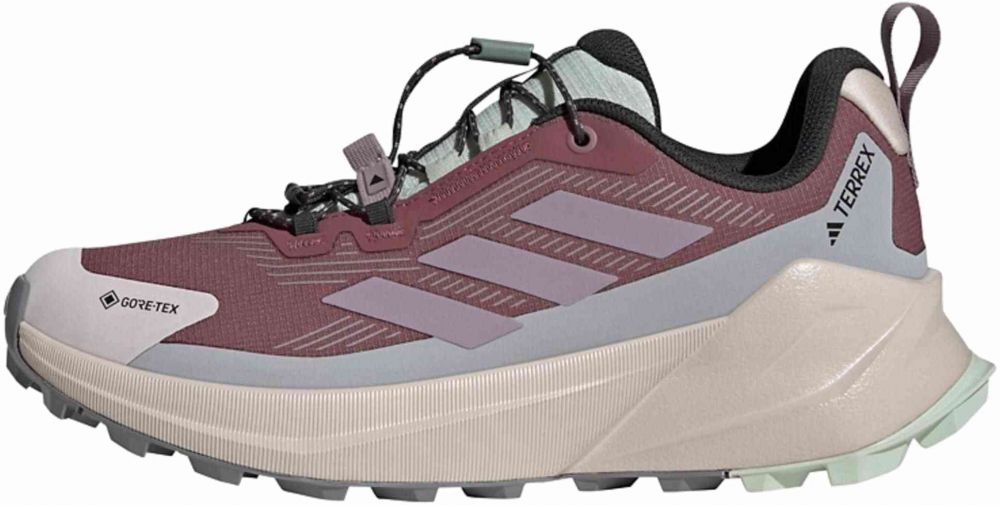 ADIDAS TERREX Poltopánky 'Trailmaker 2'  sivá / fialová / burgundská / čierna
