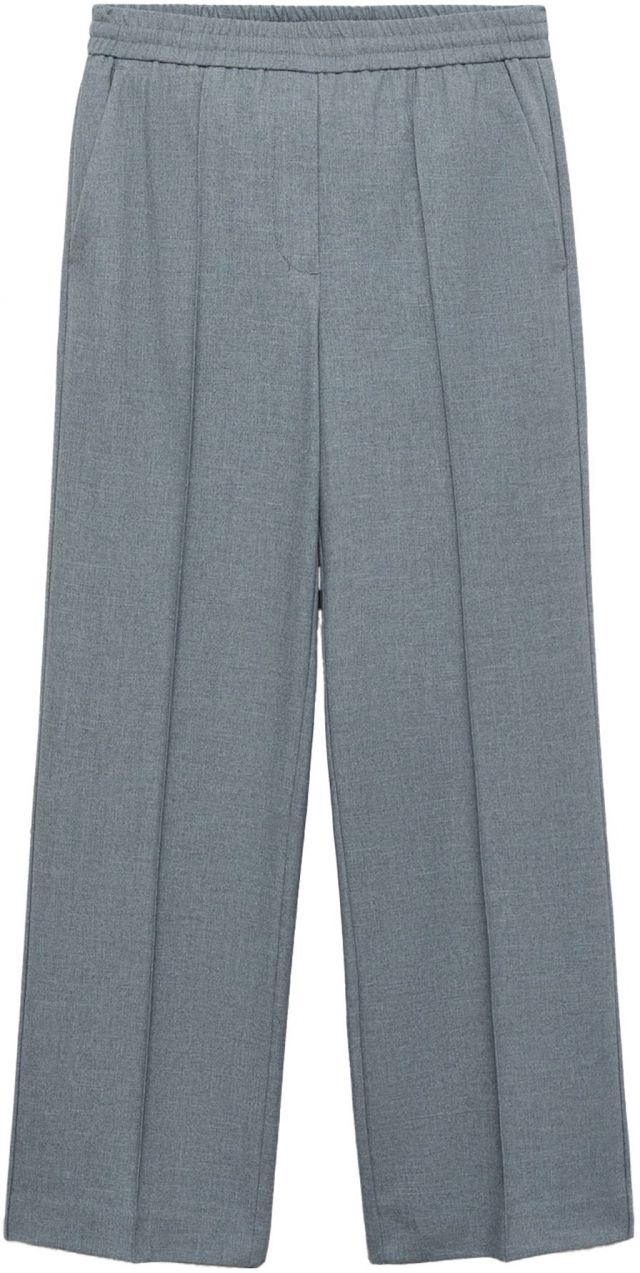 MANGO Nohavice 'LAZYW'  čadičová