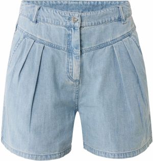 MEXX Plisované rifle  modrá denim
