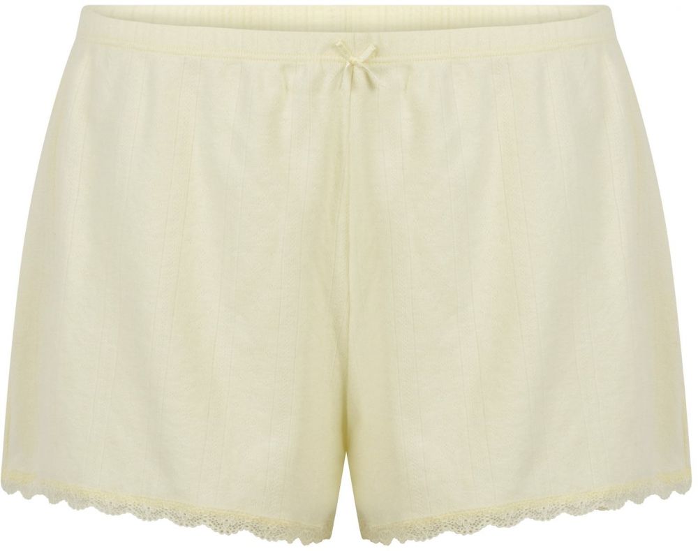 Hunkemöller Pyžamové nohavice  pastelovo žltá