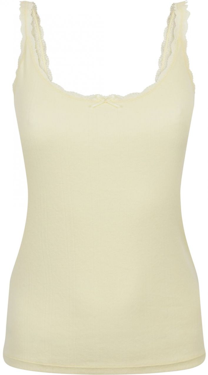 Hunkemöller Tričká na spanie  svetložltá