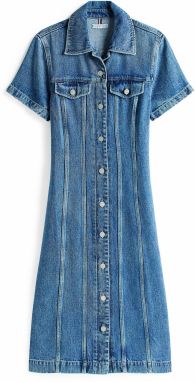 TOMMY HILFIGER Šaty 'Lana'  modrá denim
