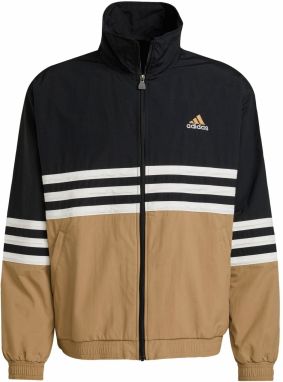 ADIDAS ORIGINALS Prechodná bunda 'Archive'  hnedá / čierna / biela