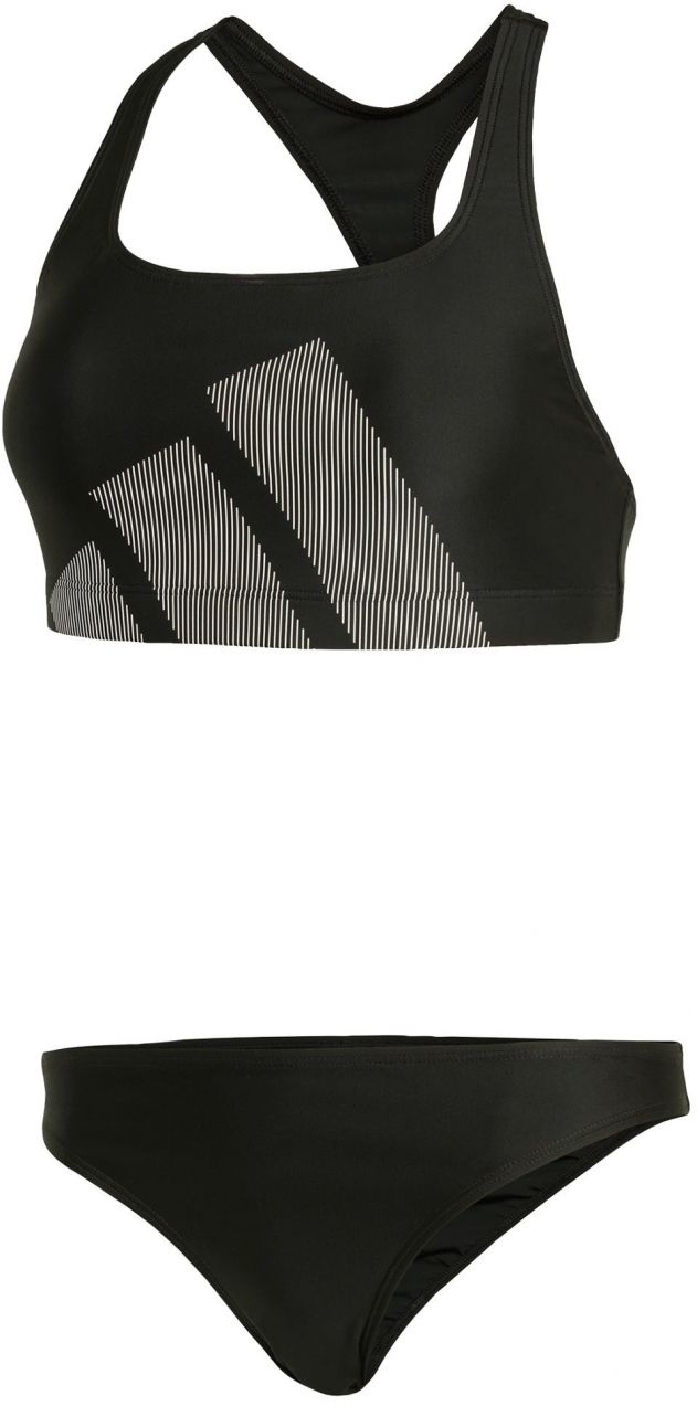 ADIDAS PERFORMANCE Športové bikiny 'Big Bars'  čierna / biela
