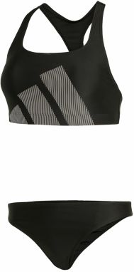 ADIDAS PERFORMANCE Športové bikiny 'Big Bars'  čierna / biela