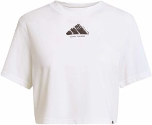 ADIDAS PERFORMANCE Funkčné tričko  čierna / biela