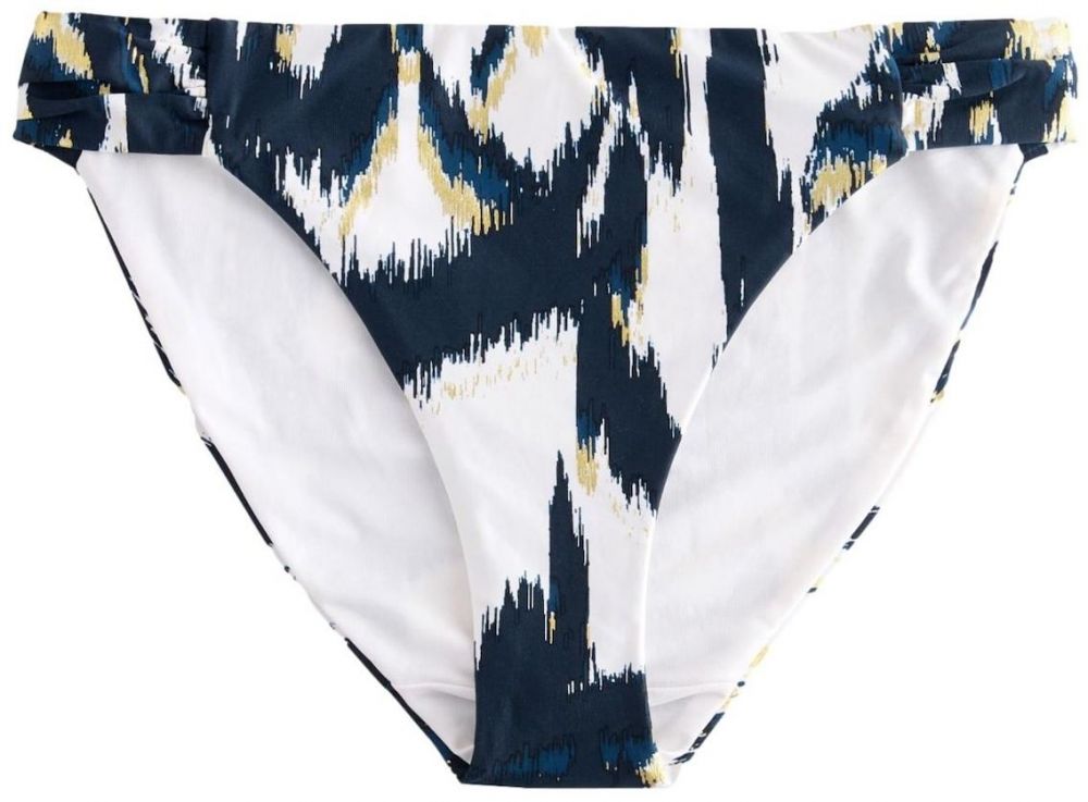 Next Bikinové nohavičky  námornícka modrá / tmavomodrá / zlatá / biela