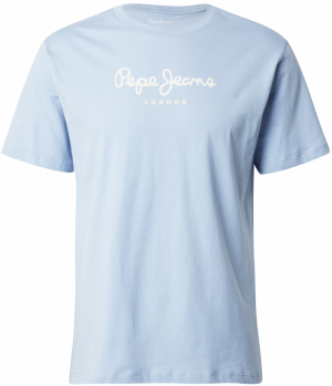 Pepe Jeans Tričko 'Eggo'  svetlomodrá / biela