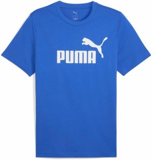 PUMA Funkčné tričko 'Ess No.1'  modrá / biela