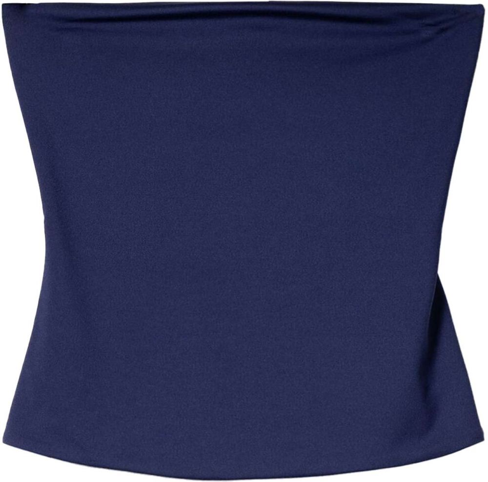 Bershka Top  námornícka modrá