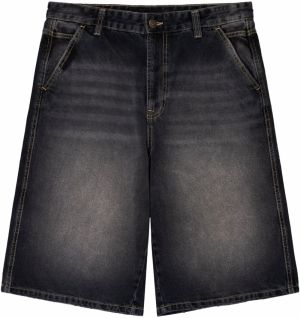 Bershka Džínsy  čierny denim