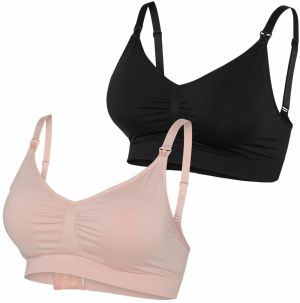 MAMALICIOUS Podprsenka na dojčenie 'MLLilja'  rosé / čierna