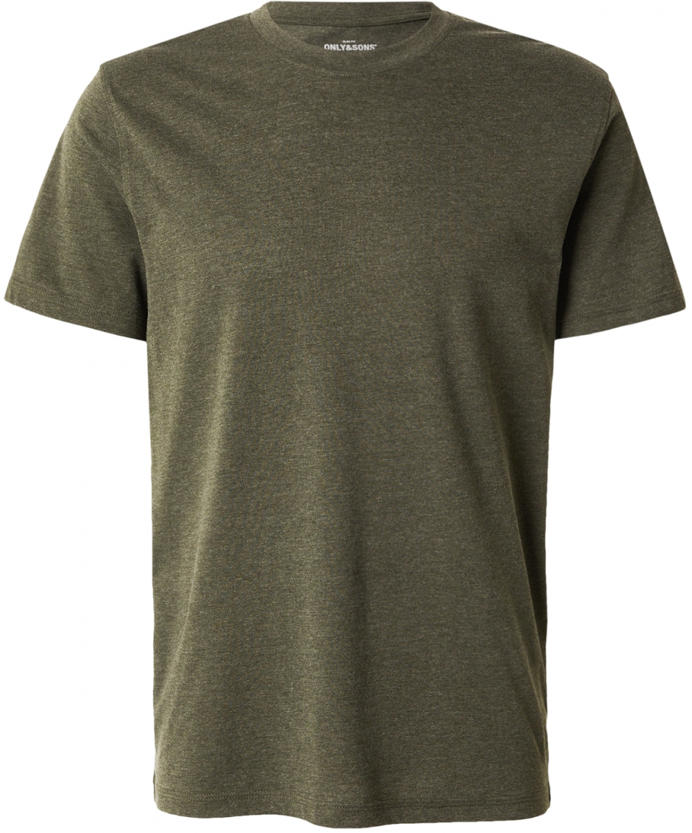 Only & Sons Tričko 'ONSMAX'  olivová