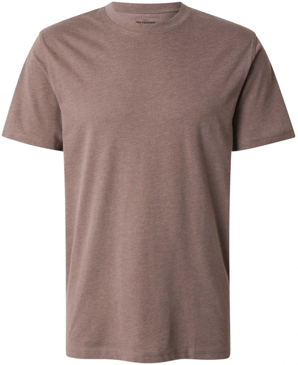 Only & Sons Tričko 'ONSMAX'  mokka
