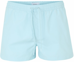 Calvin Klein Swimwear Plavecké šortky  svetlomodrá / biela